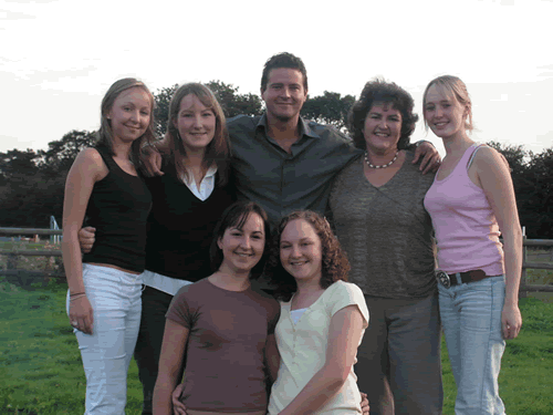 The Simply Abseil Team - from top left to right - Vicki Saunders, Nikki Ashmore, Mark Simpkin (Managing Director of the Simply Group), Diane Ashmore (Event organiser), Kim Ridings. Bottom from left - Rachel Saunders, Beth Saunders.